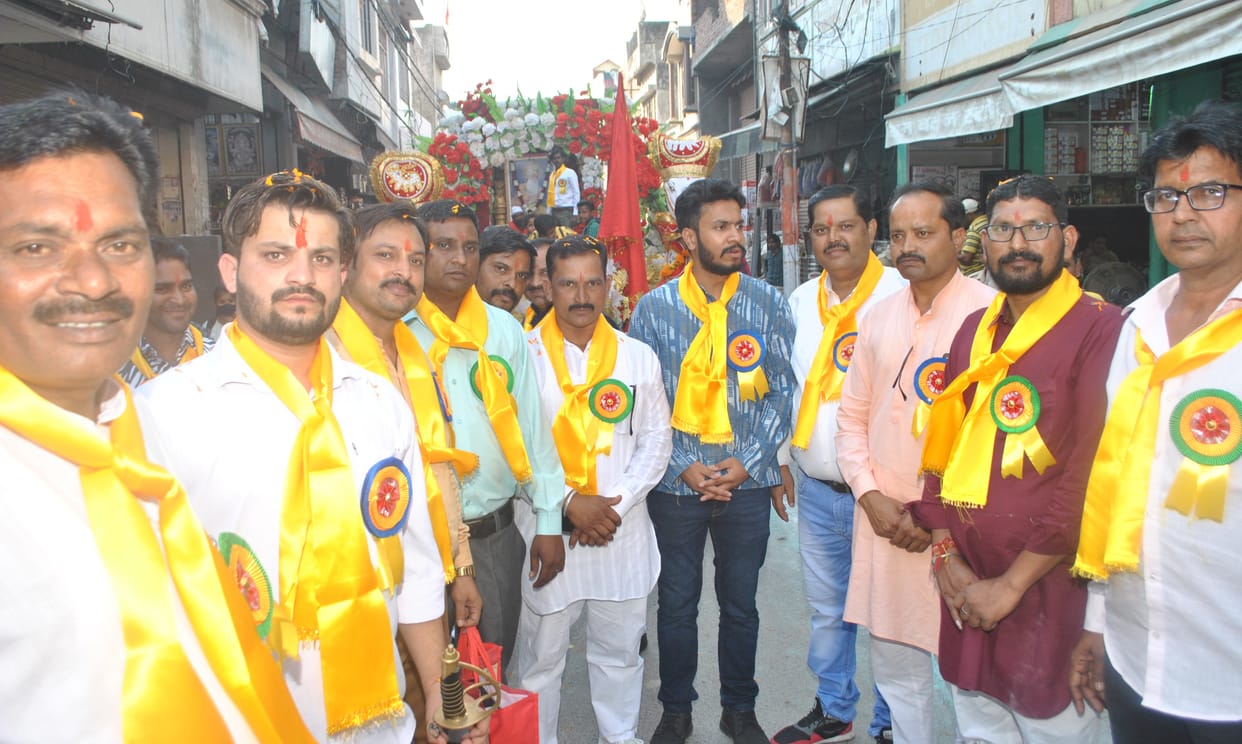 Shobha Yatra on the occasion of Maharishi Valmiki Jayanti