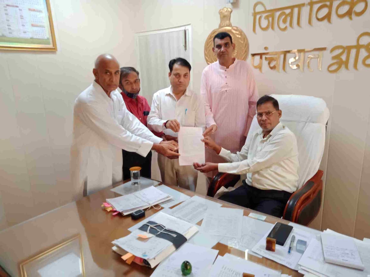 Memorandum submitted to DDPO for spraying anti-dengue-malaria drug