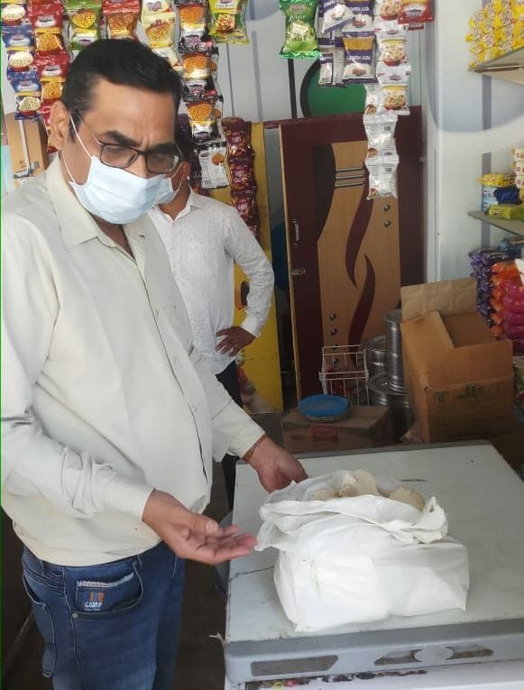 Food samples filled with 7 shops, there was a stir among the shopkeepers