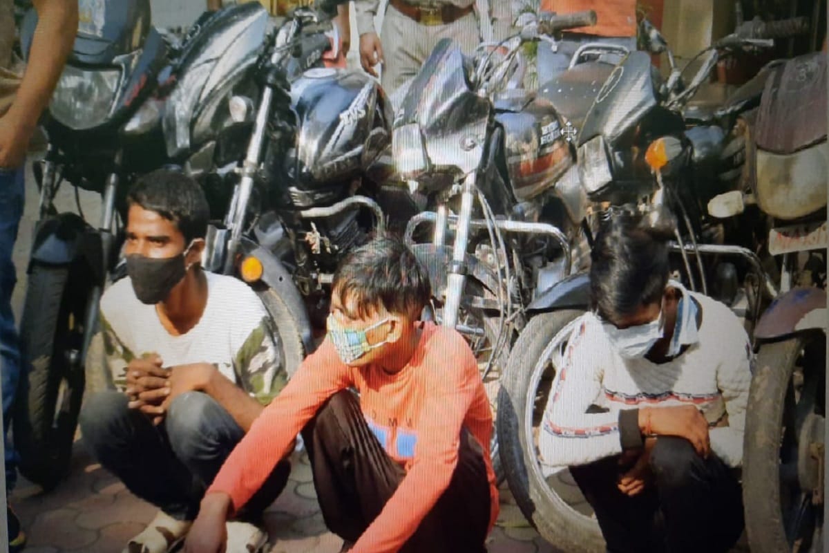 UP Crime News: Police arrested seven accused of the vehicle thief gang with 14 bikes in Muzaffarnagar