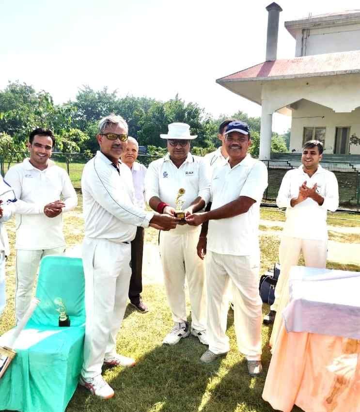 Rohtak won the first match of the Officers Cricket Competition