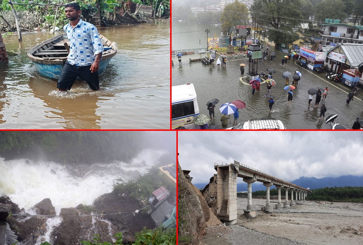 Uttarakhand Weather and Flood Update: weather is clear, disaster brutal scene seen, see photos