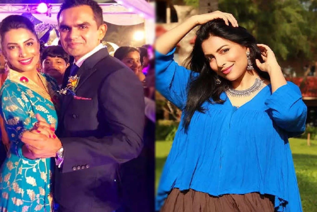 एनसीबी के जोनर डायरेक्टर समीर वानखेड़े और उनकी पत्नी।