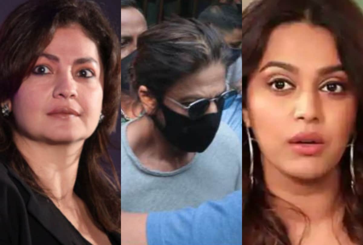 Pooja bhatt, Sonu sood and Swara Bhasker react to the video of Shah Rukh crowding outside arthur road jail