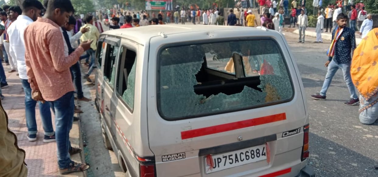 BJP MLA worshiped and rioted
