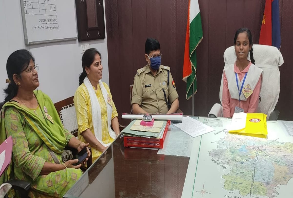 Bareilly anmata khan became one day SP dehat she want to become ips work in field of crime against women