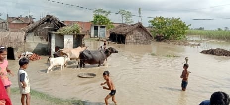 50 villages lost contact, water is everywhere