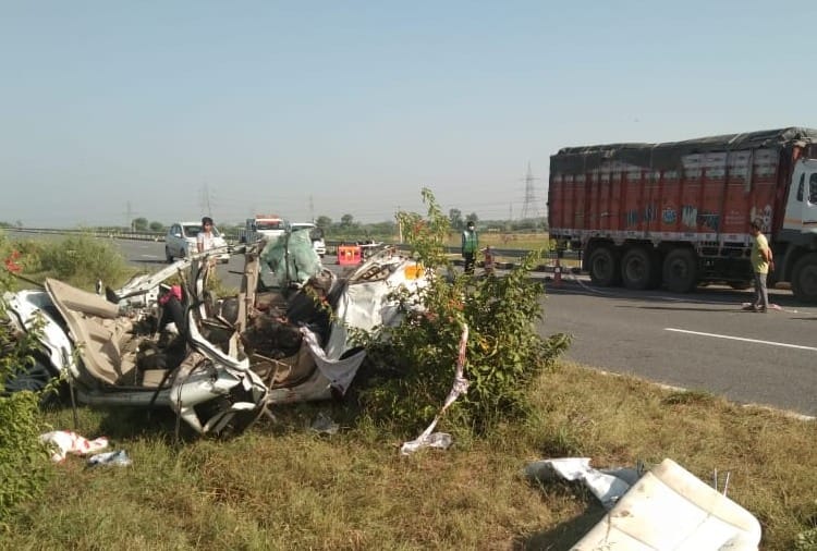 KMP Expressway Accident: Eight People Of Uttar Pradesh Died In Accident In Bahadurgarh