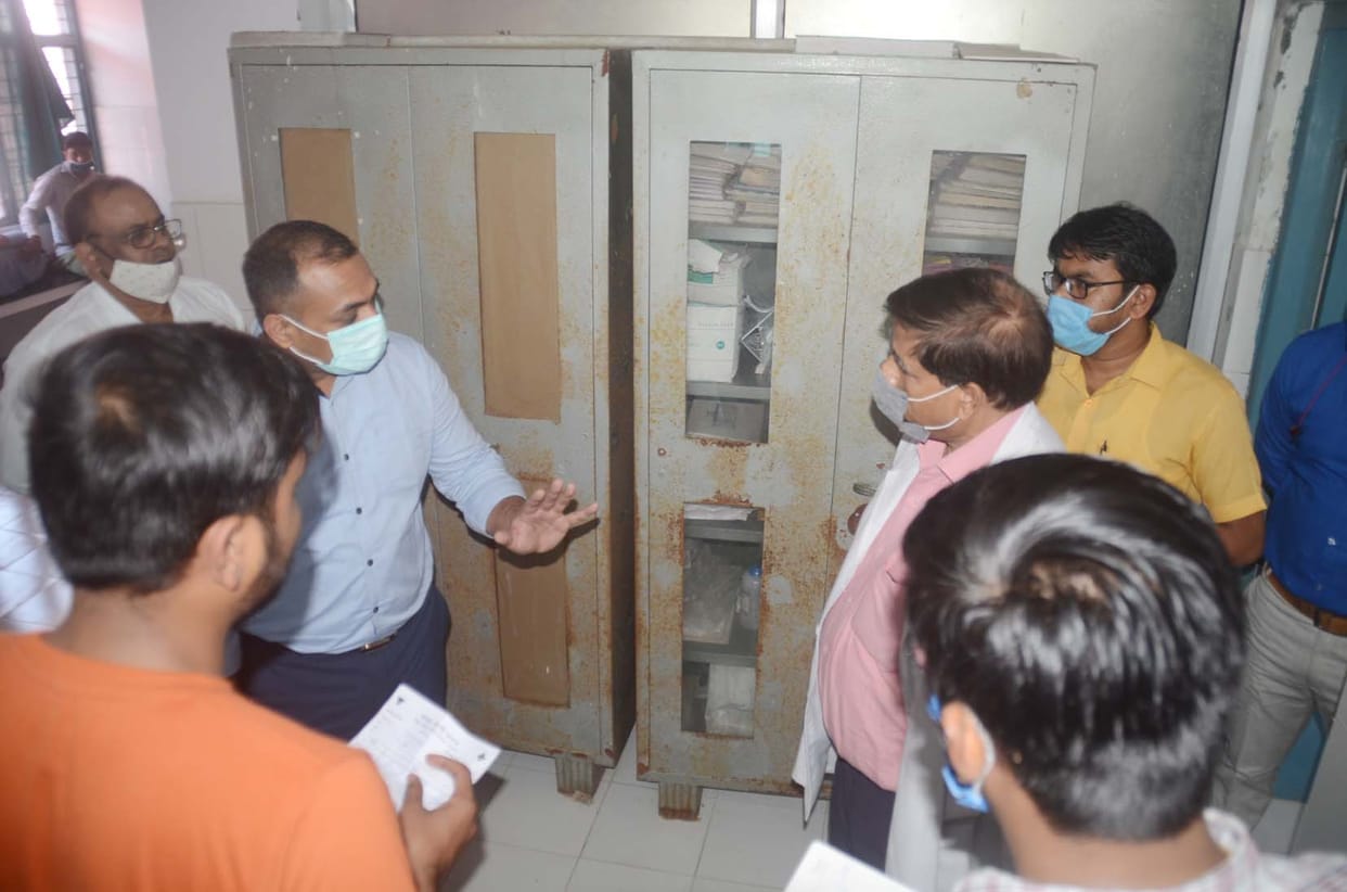 DM raided in district hospital