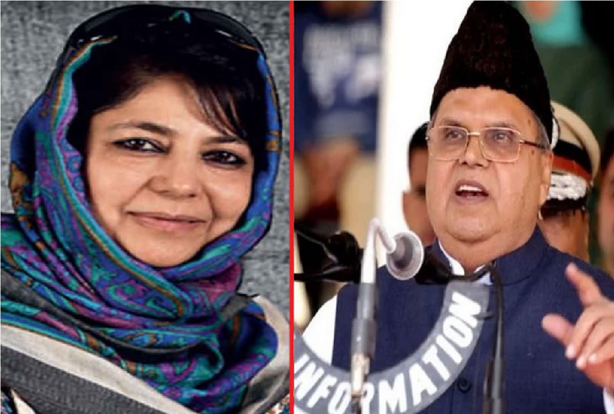 jammu-kashmir: PDP issues legal notice to Satya Pal Malik for accusing Mehbooba Mufti of defamation