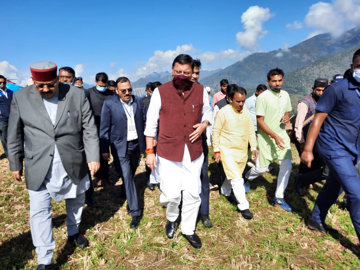 Uttarakhand Disaster Rain and Flood News Update: CM Pushkar Singh dhami will visit chamoli and Pauri