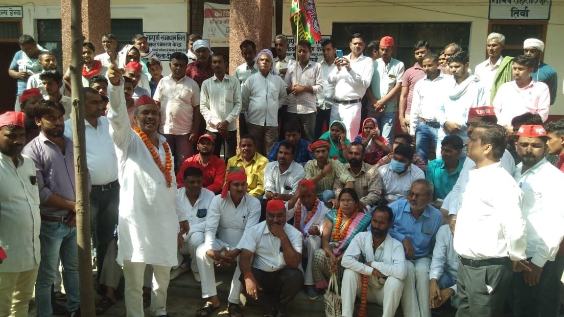 Crop ruined due to rain, SPs performed, memorandum submitted to SDM, demanding compensation