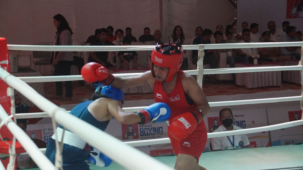 Meenakshi of Haryana defeated Nishi Lise Thampi of Kerala