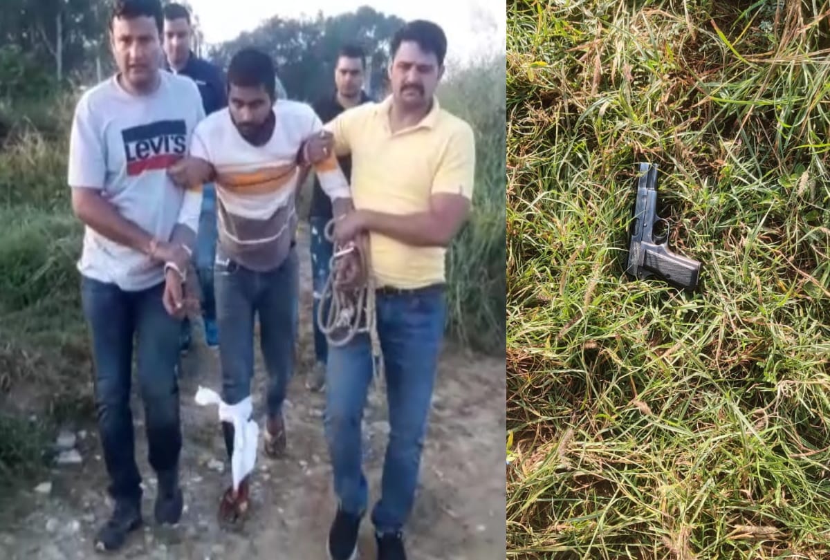 Greater Noida transporter daughter murder and loot accused arrested in encounter gets bullet injury