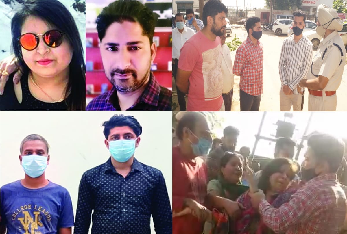 Faridabad Crime News Man killed three including wife on suspicion of character in faridabad see photos