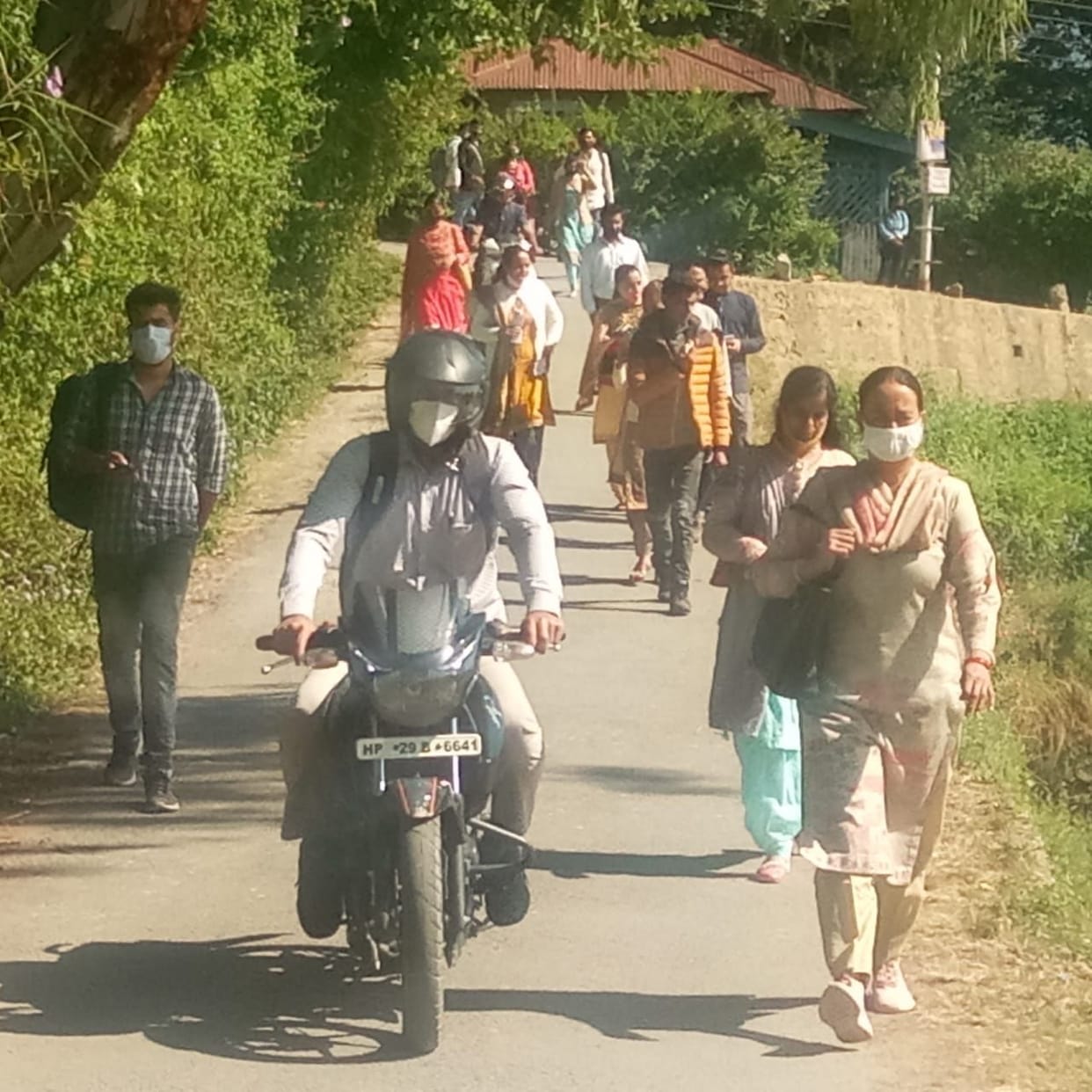 620 gave Panchayat Secretary exam in Mandi-Jogindernagar