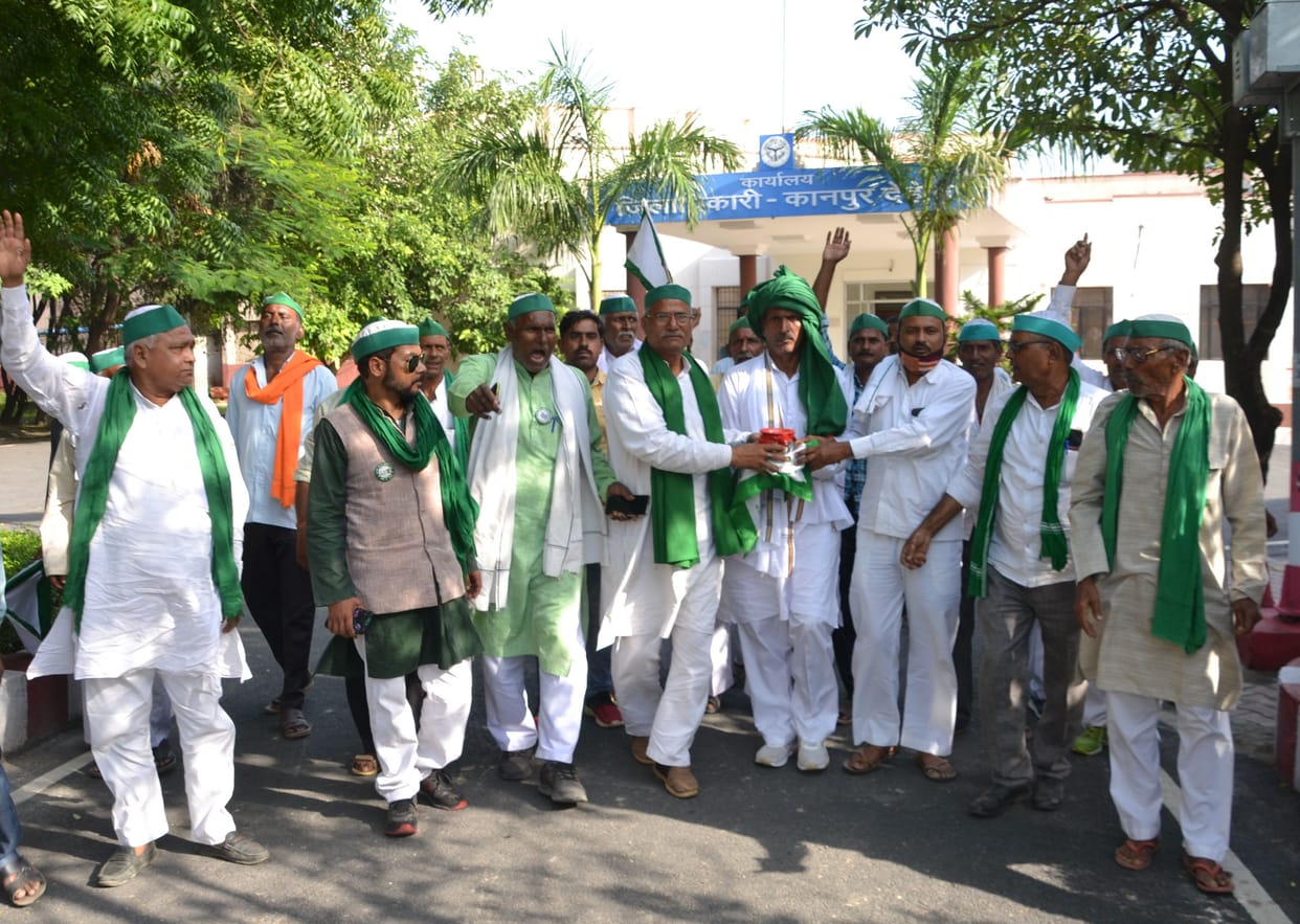 Bhakiyu took out the ashes urn yatra
