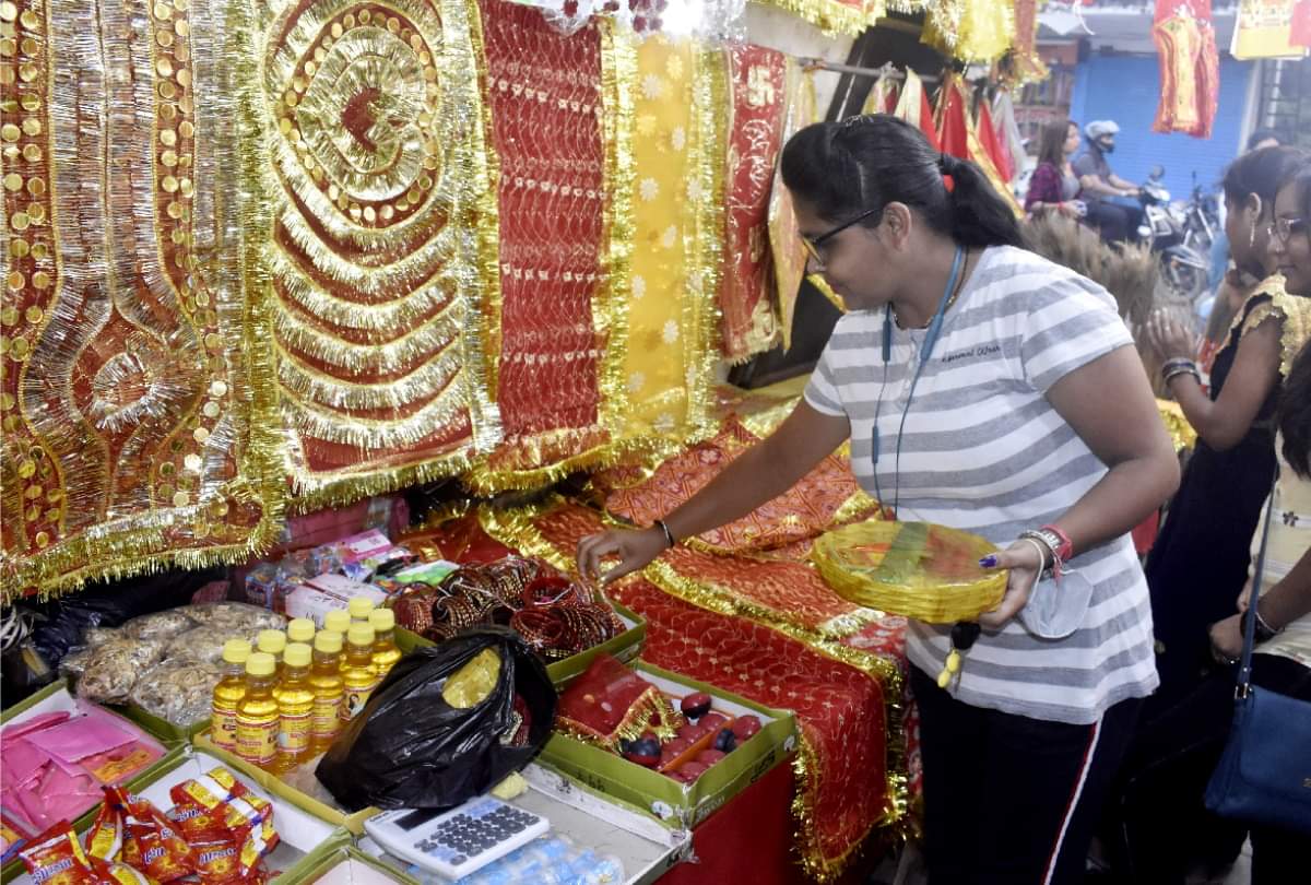 karwa chauth 2021 in india celibration at Gorakhpur