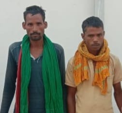 paudhe kaatane, jameen par kabja karane par do ko jel