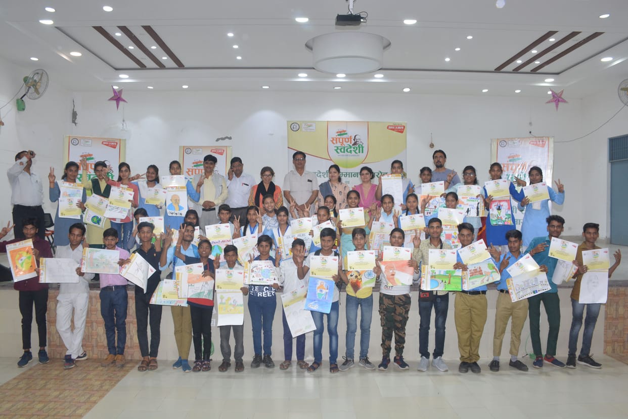 Message of cleanliness given through painting