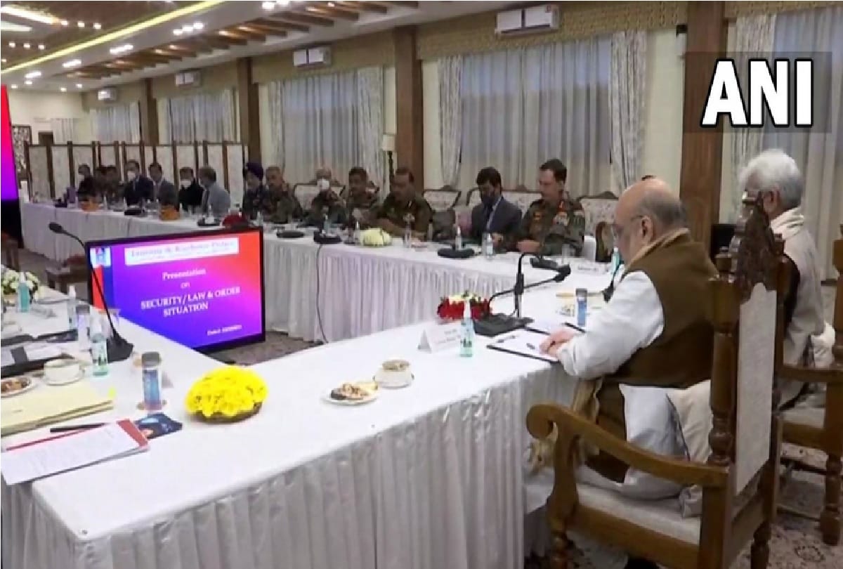 जम्मू में अमित शाह