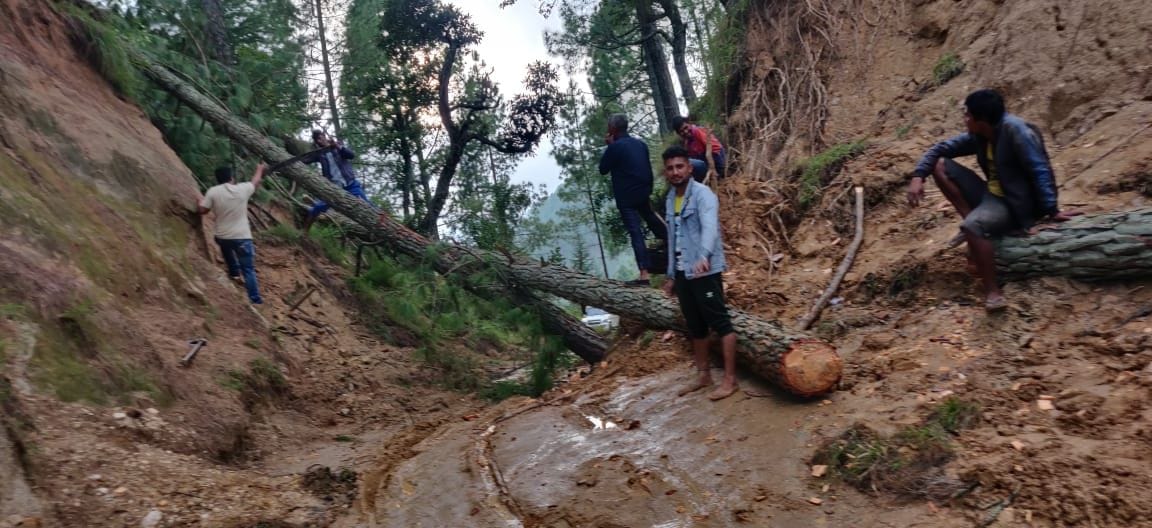 Road Opened by Local Youths