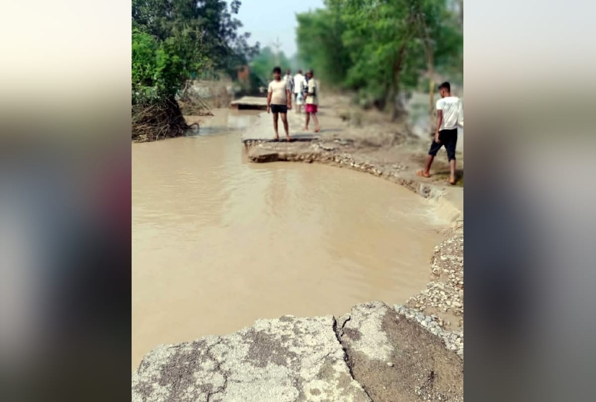 moradabad flood left many scars of sadness barely people saved themselves now saving their