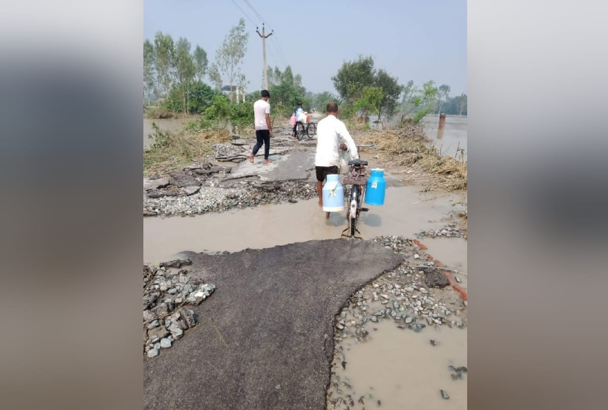moradabad flood left many scars of sadness barely people saved themselves now saving their