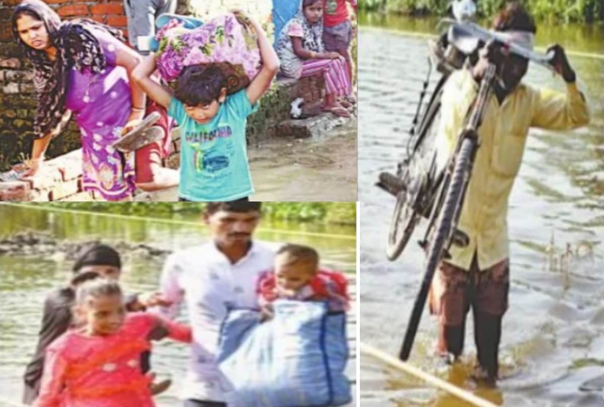 floods in bareilly Ram Ganga water level increased by one meter in 24 hours see photos