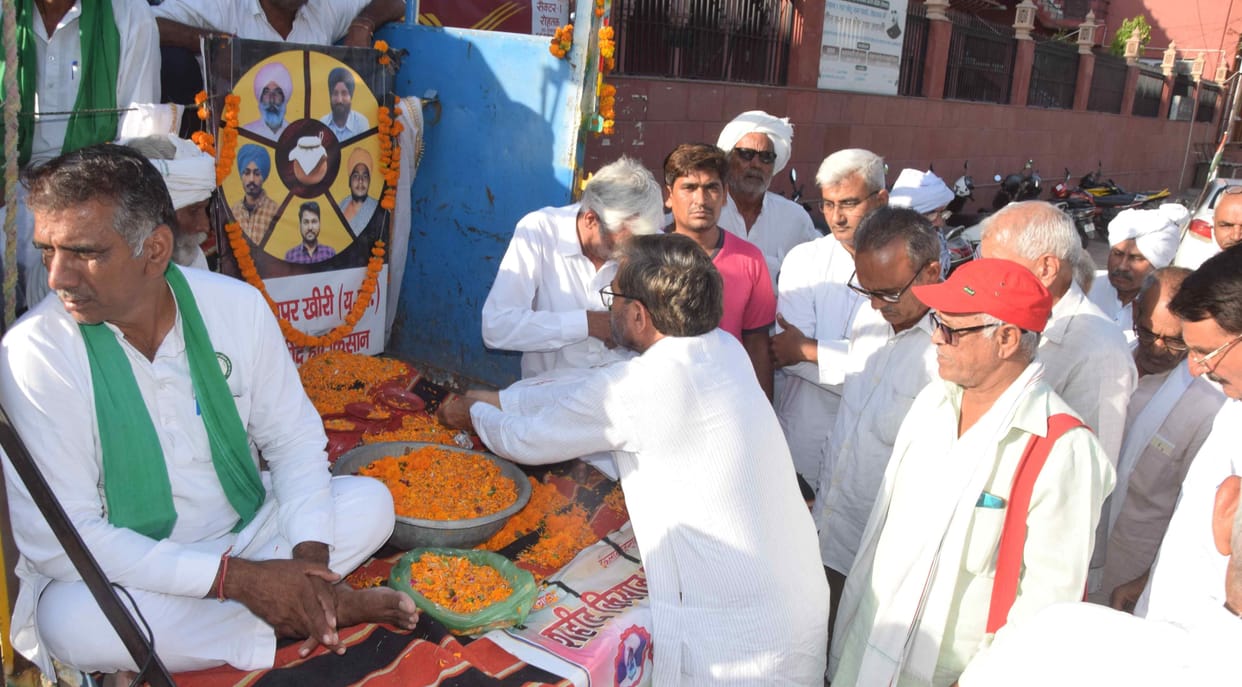 Tribute paid to martyr farmers of Lakhimpur Kheri