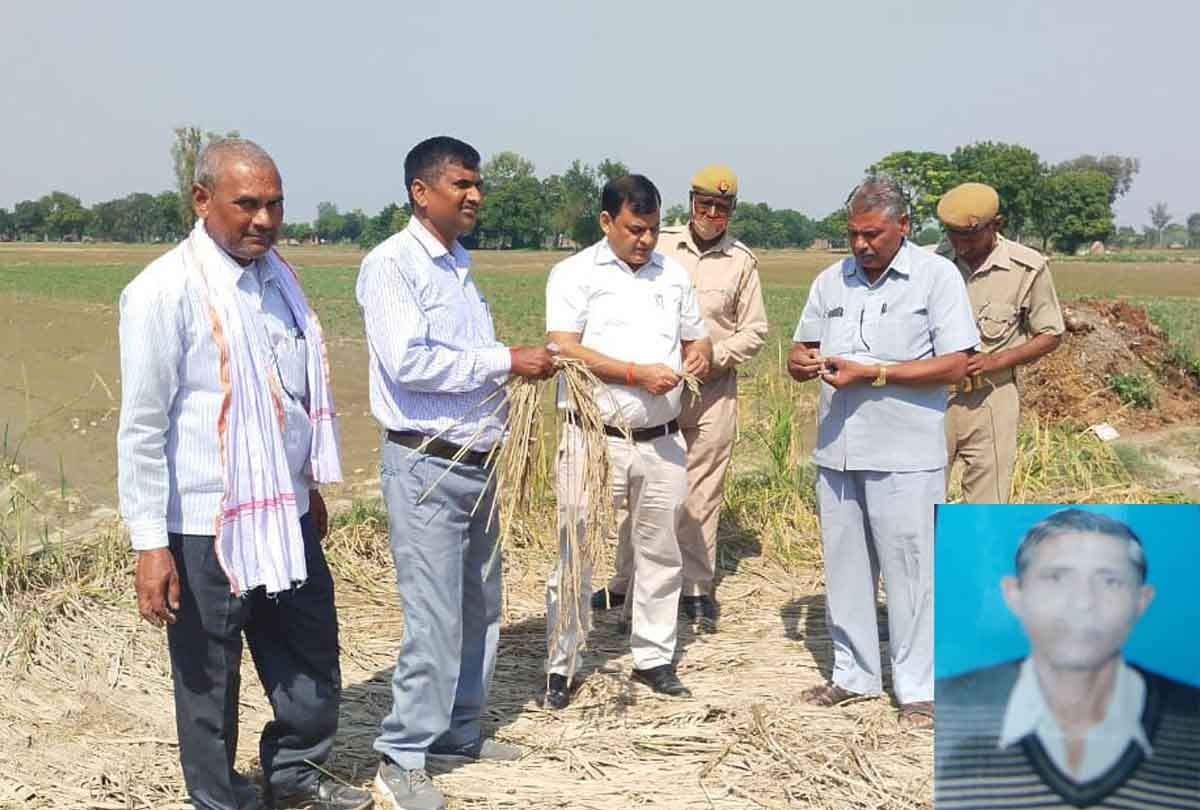 Kannauj: Seeing the loss in crops, the farmer hanged himself, the son was to be married next month