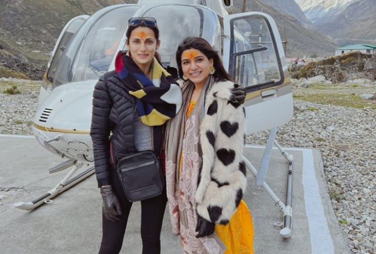After divorce from Naga Chaitanya Samantha Ruth Prabhu completes the Char Dham yatra and she said the mind has got peace