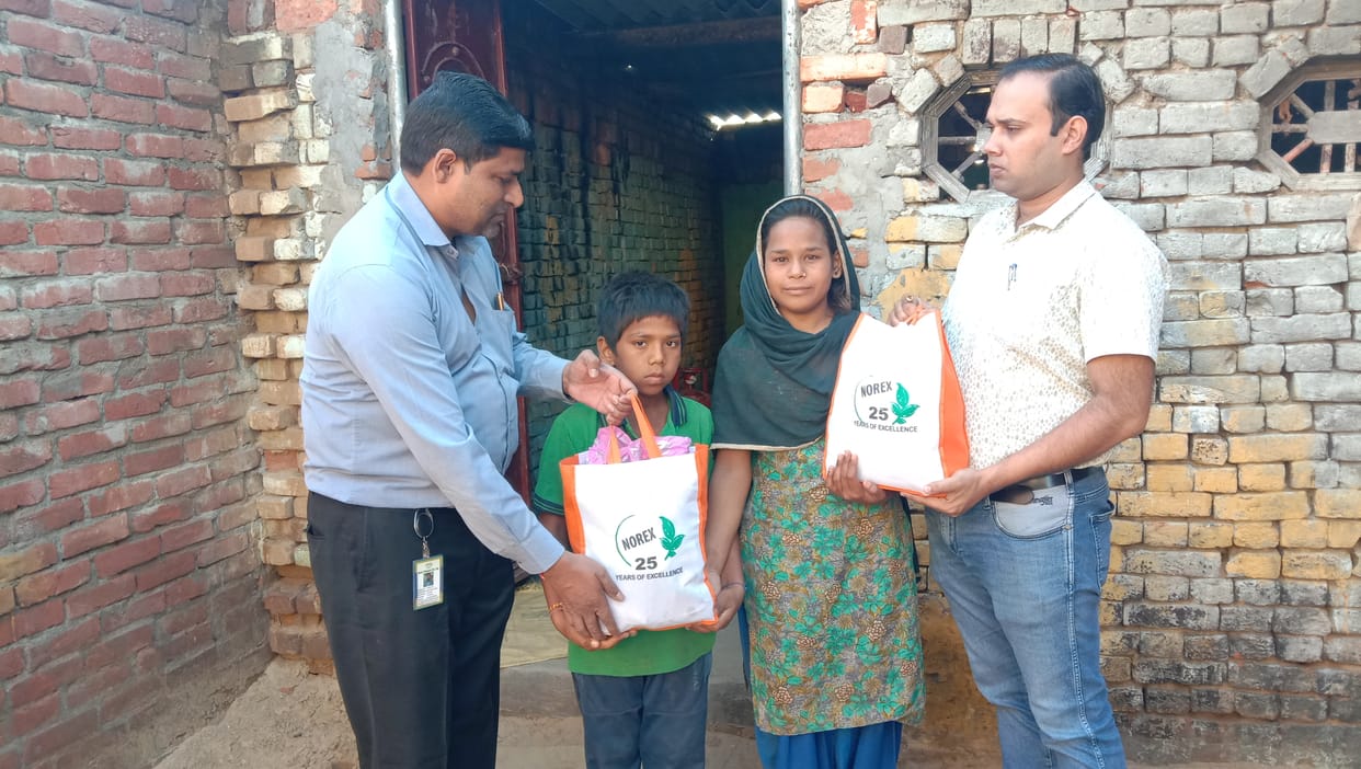 Destitute children got your support, extend your help and hand