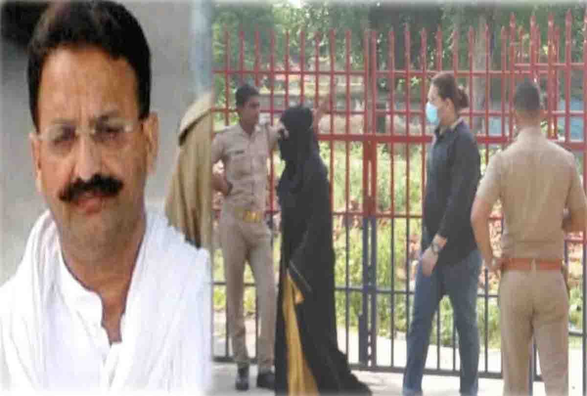 Banda: Wife Afshan met Mukhtar Ansari, son told that father is ill, treatment is not available