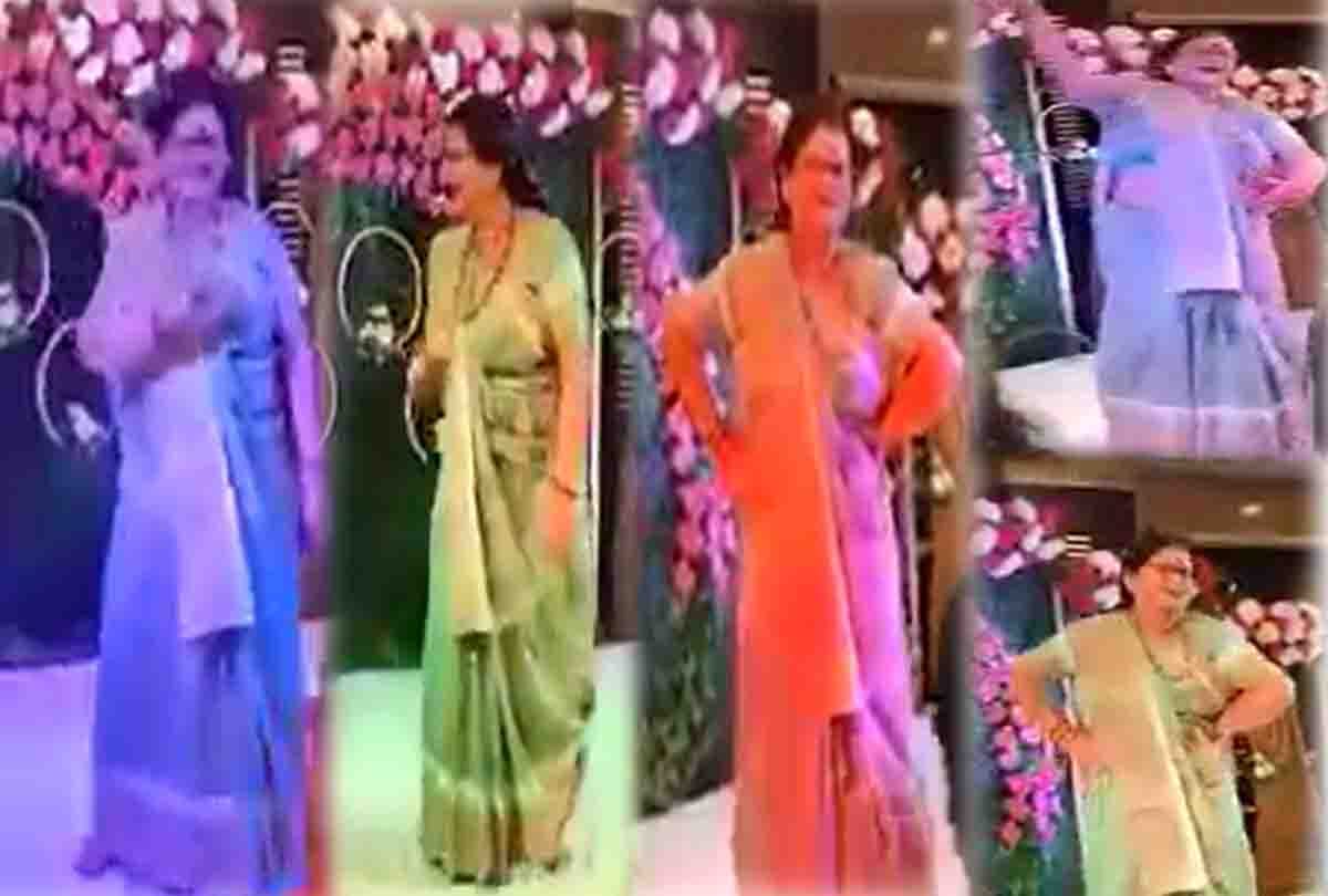 minister sang a song in the Dussehra-Diwali festival, mayor danced to the song of Purvanchal