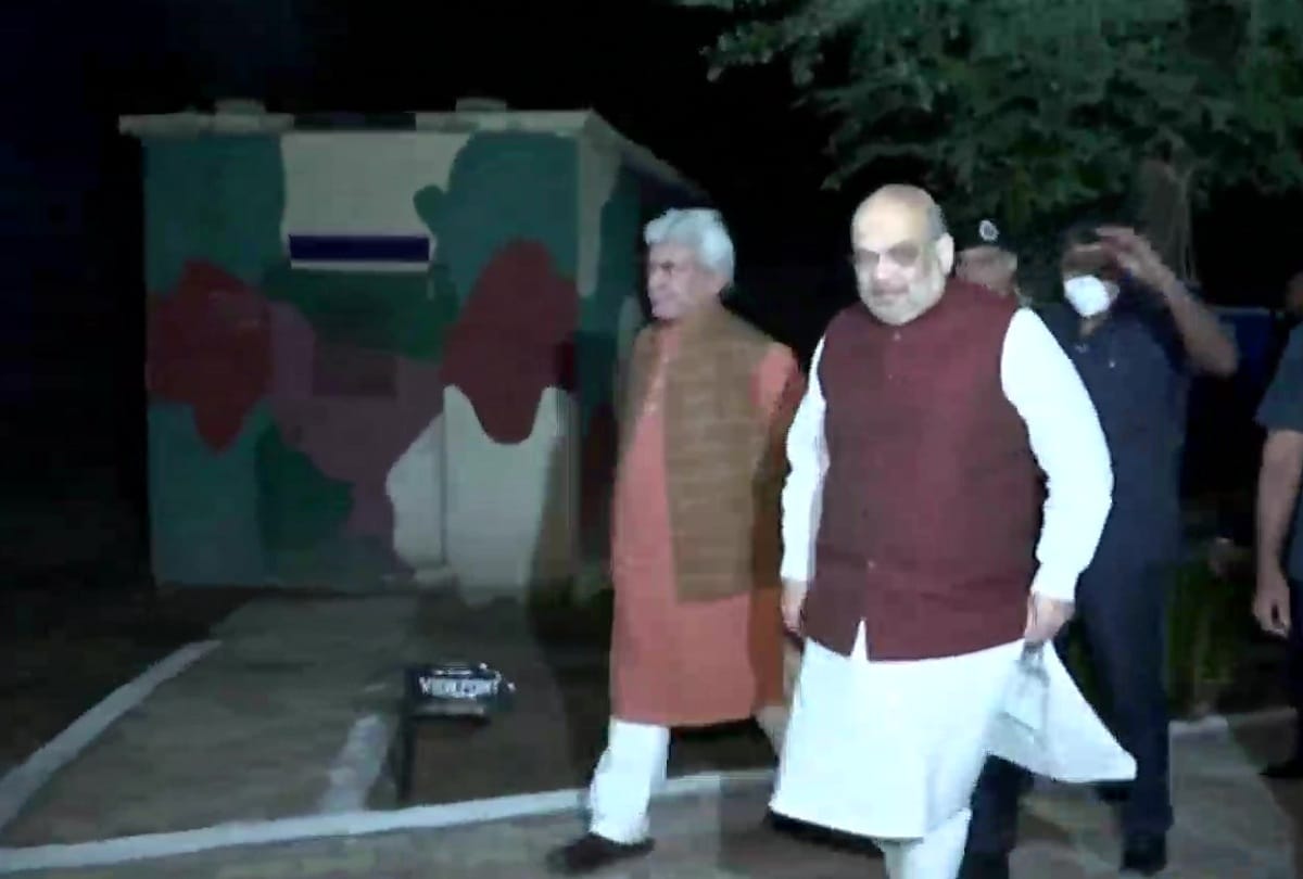 amit shah jammu visit Union Home Minister Amit Shah reached Makwal border in Jammu