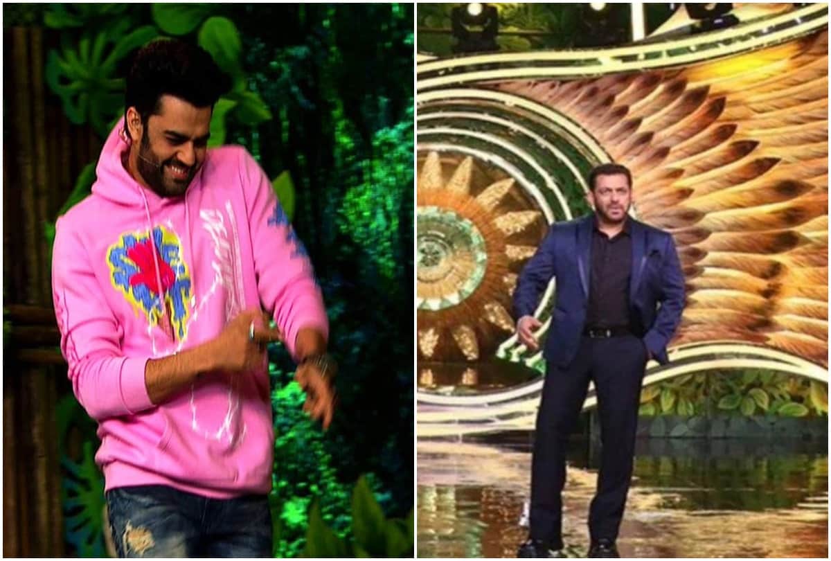 Bigg Boss 15: Actor Maniesh Paul asked funny questions to Salman Khan and also asked him to  Perform dance on his song