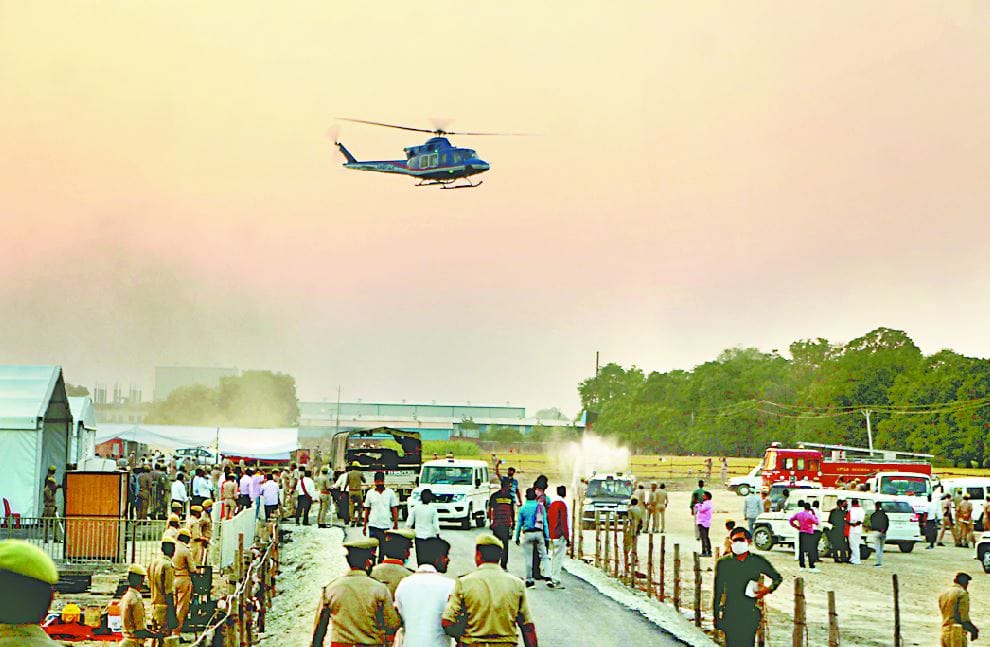 pm modi visit varanasi rally place in eyes of SPG Grand Fleet rehearsal today