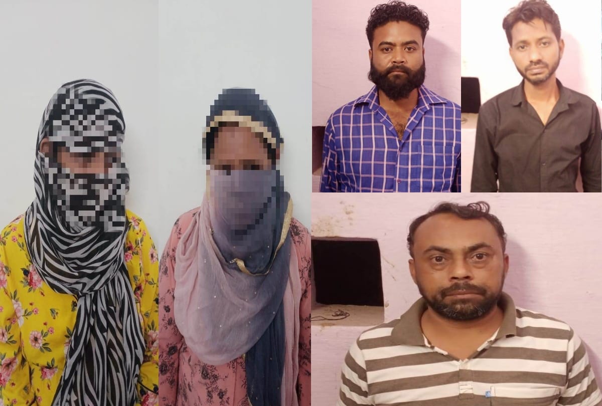 Highprofile brothel racket exposed in moradabad Sex rackets were running under the guise of doing insurance policy