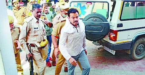 The main accused in the Tikunia case, Ashish admitted to the district hospital