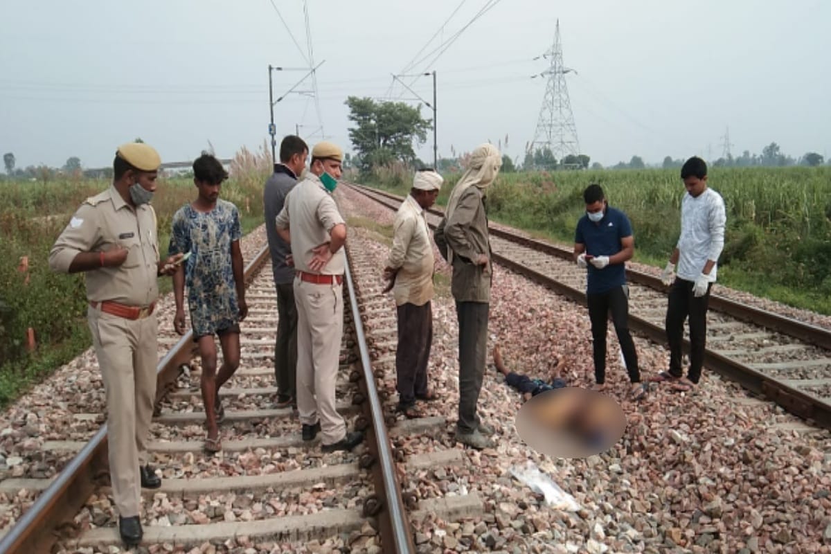 Muzaffarnagar: man dies after being hit by train in khatauli