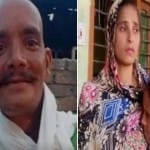 मृतक लखबीर और गम में डूबी पत्नी जसप्रीत।