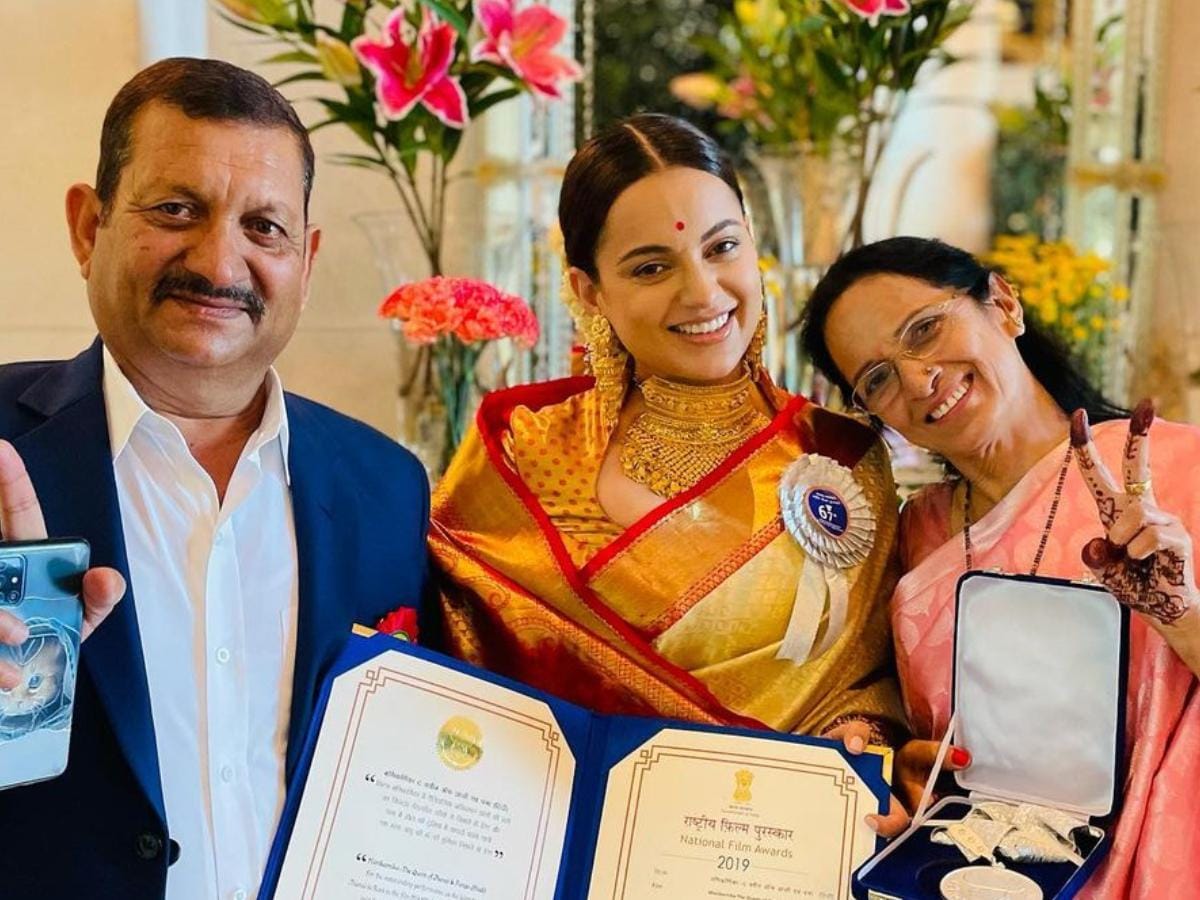 National Film Awards: After winning the fourth National Award, Kangana shared the picture, wrote - this is the compensation for all the mischief
