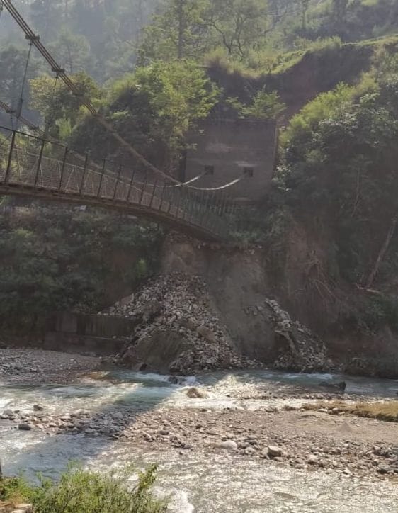 Bridge is in Danger Mark