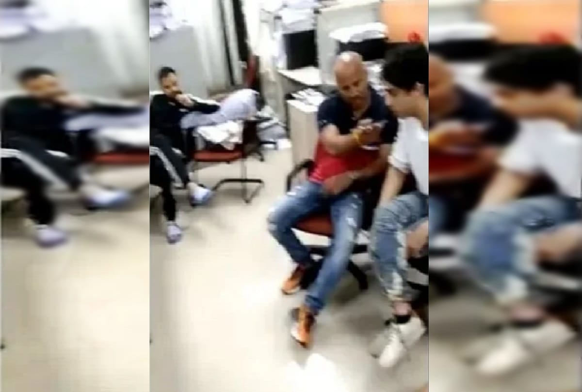 Cruise drugs case, Hotelier Kunal Jani seen with Aryan Khan in NCB office video goes viral