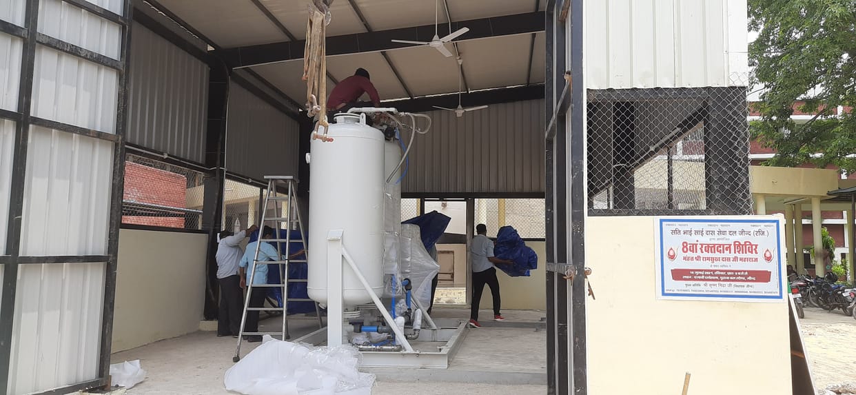 Oxygen plant sample sent for testing
