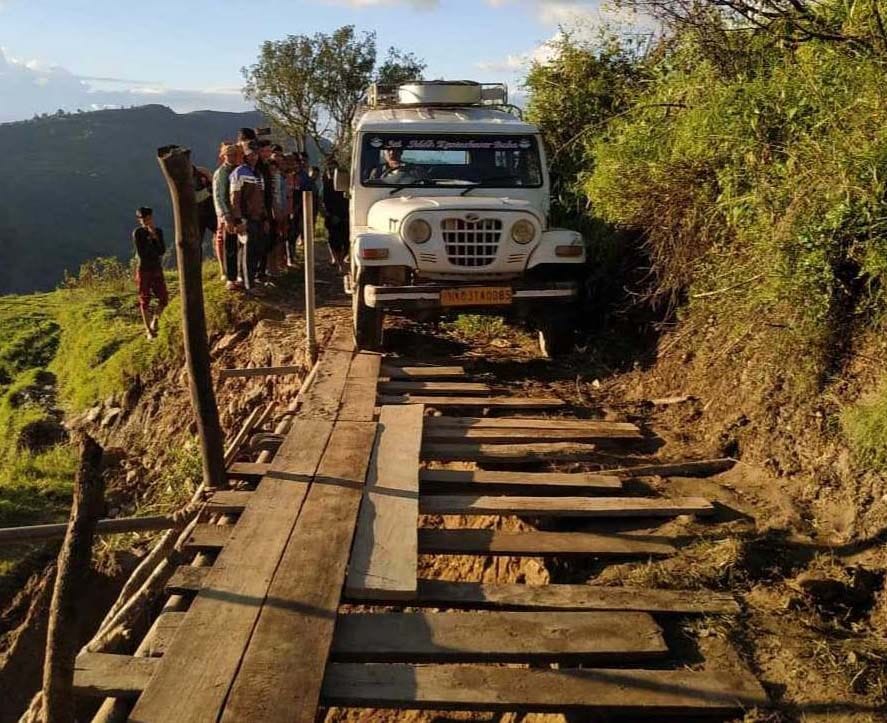 Tempararu bridge of Barakot Youths