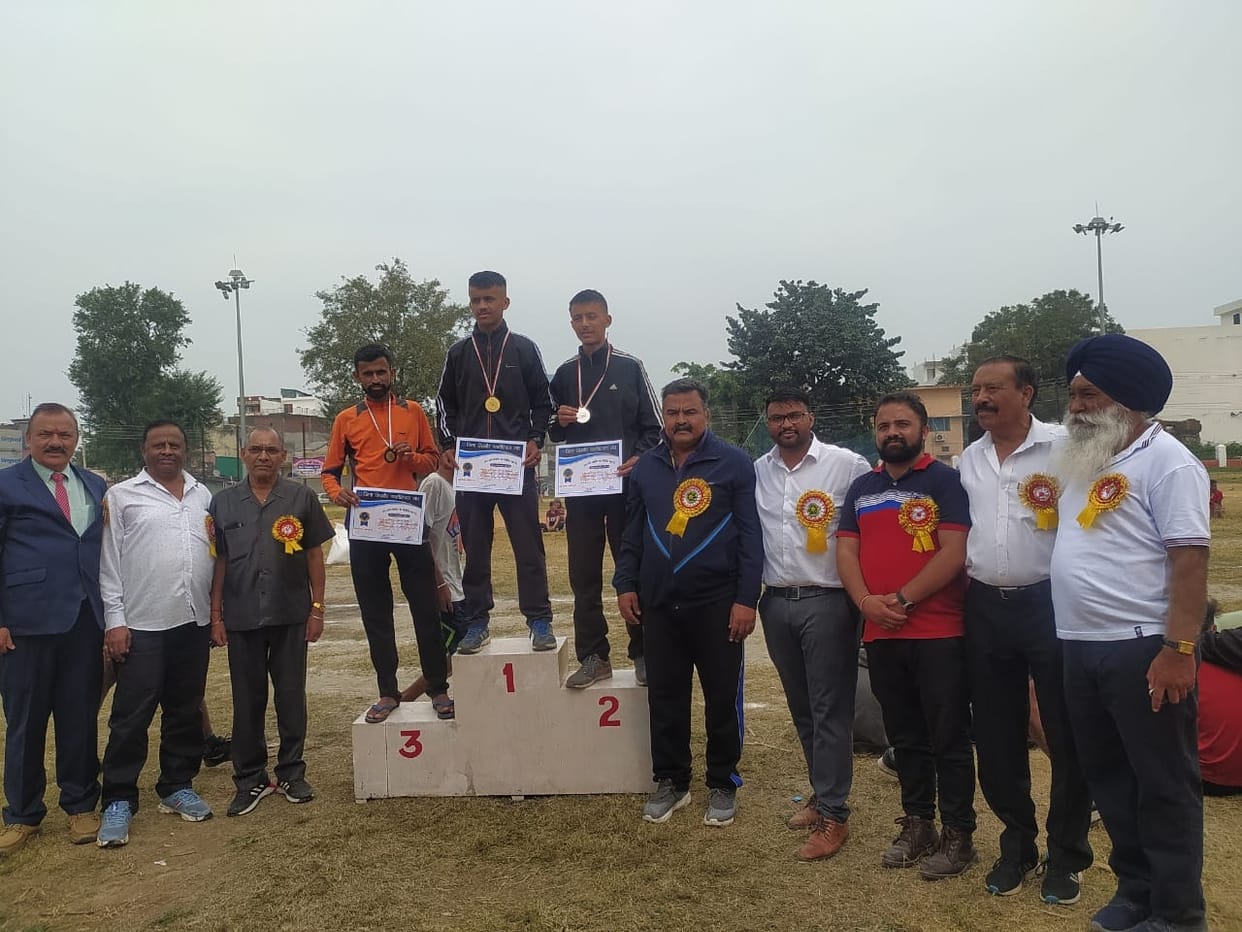 ajay win 1800 meters race in ponta sahib