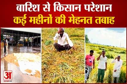 Hailstorm Damage Crops In Haryana