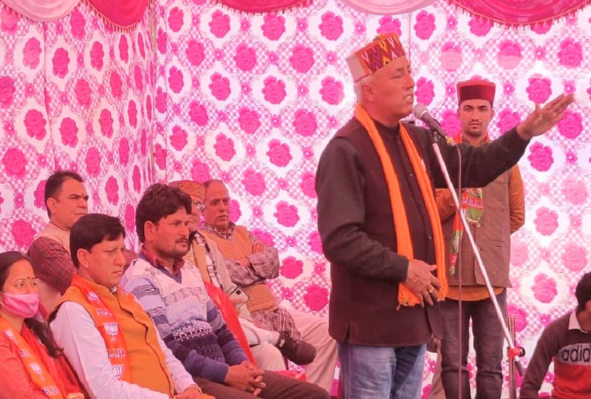 Mandi byelection: Kushal said - If you meet in the market, all the Congressmen roamed wearing medals